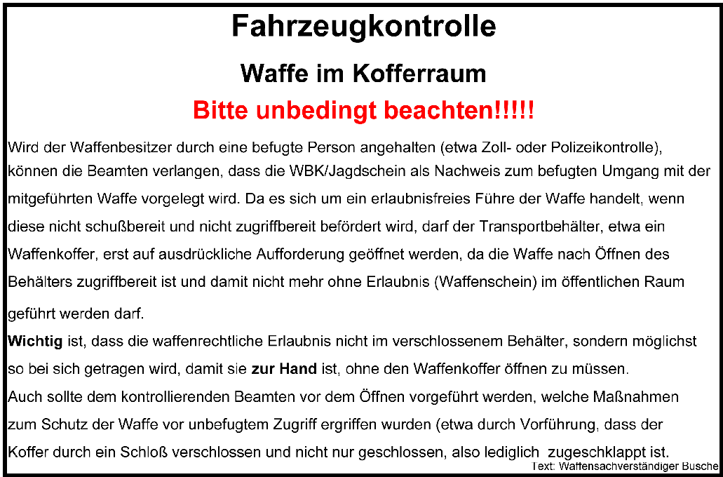 Fahrzeugkontrolle